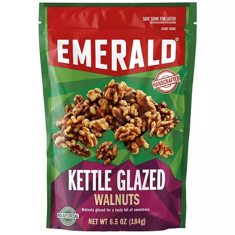 Emerald Kettle Glazed Walnuts-6.5 Ounce