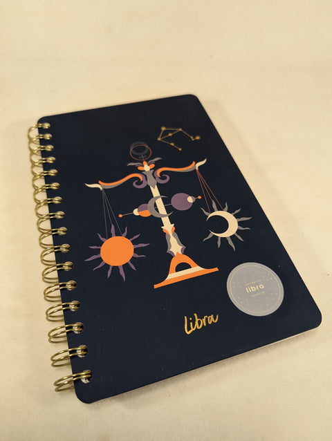 Be Rooted 240pg Ruled Journal 8.5"x5.5" Zodiac Libra