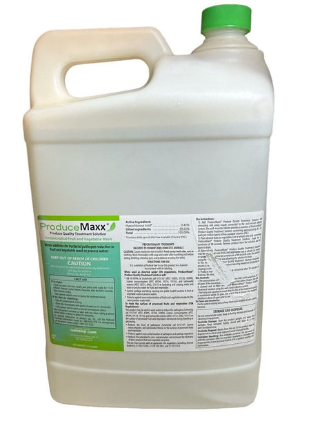 PRODUCE MAXX Antimicrobial FRUIT & VEGETABLE WASH 2.5 GALLONS