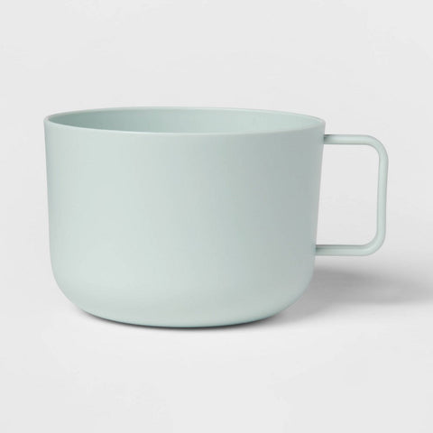 30oz Plastic Soup Mug Mint - Room Essentials™ - HomeLife