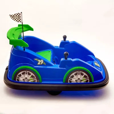 Flybar FunPark Racer Bumper Car - Blue - HomeLife