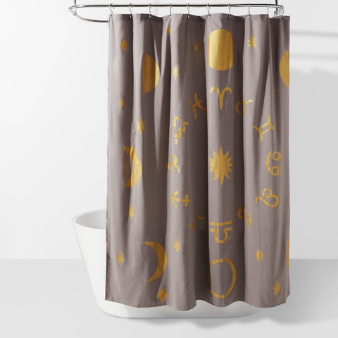 Celestial Metallic Shower Curtain - Room Essentials™ - HomeLife