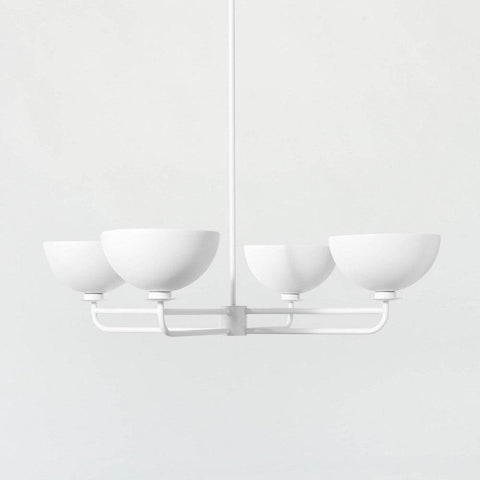 Dome Chandelier White - Threshold™ Designed with Studio McGee - HomeLife