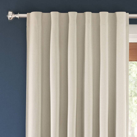 84"x50" Ashville Blackout Window Curtain Panel Cream - Threshold™ - HomeLife