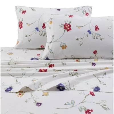 FULL - Printed Pattern Extra Deep Pocket 170 GSM Flannel Sheet Set - Tribeca Living - HomeLife