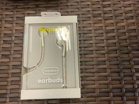 Heyday Wired Earbuds - Pastel Pink/Green - HomeLife